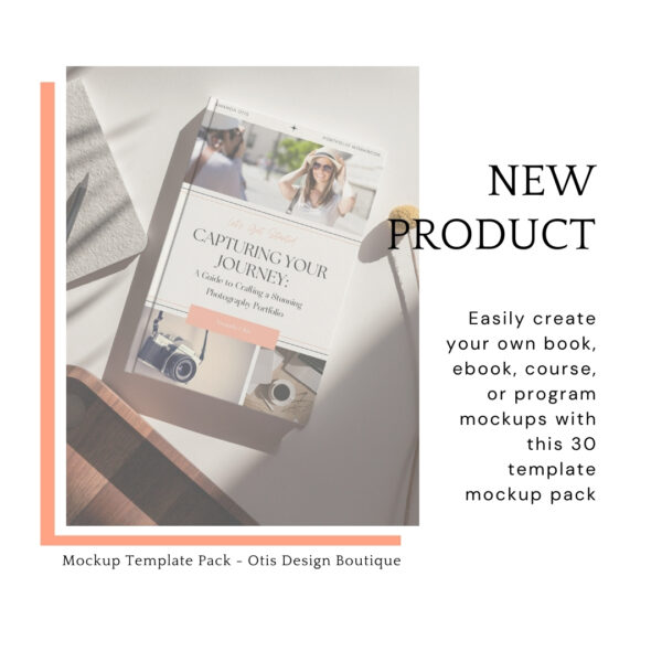 Canva book mockup templates