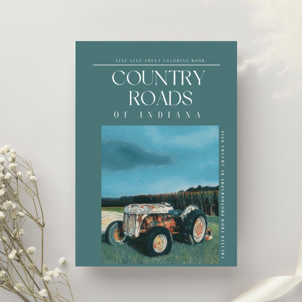 Country Roads Volume One Coloring Book