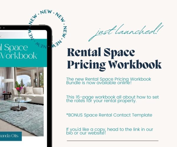 Rental Space Pricing Workbook