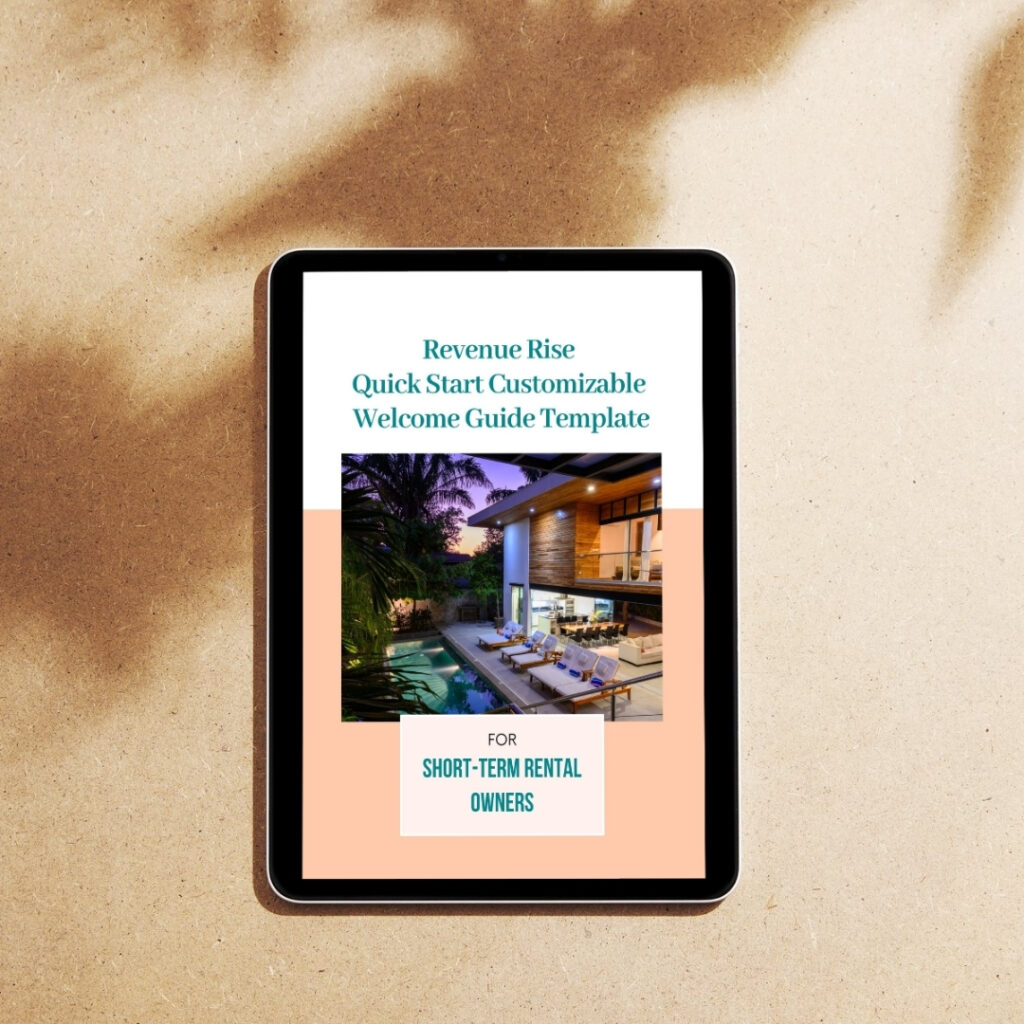 guest welcome guide template