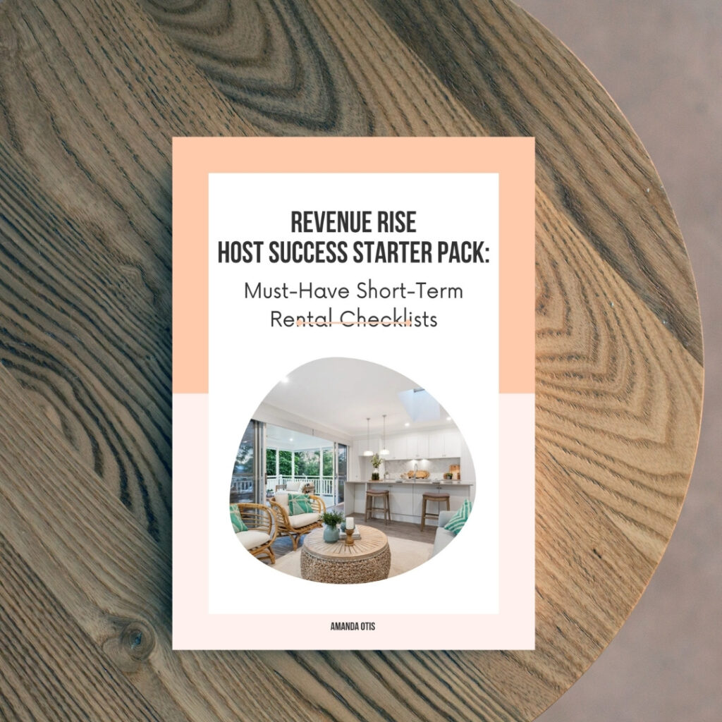 revenue rise hosting checklists mockup