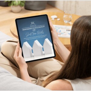 Short Term Vacation Rental Maintenance Plan and Checklist Pack I Rental Owner Work Planner I Rental Hosting Tools and Templates rental maintenance checklist mockup