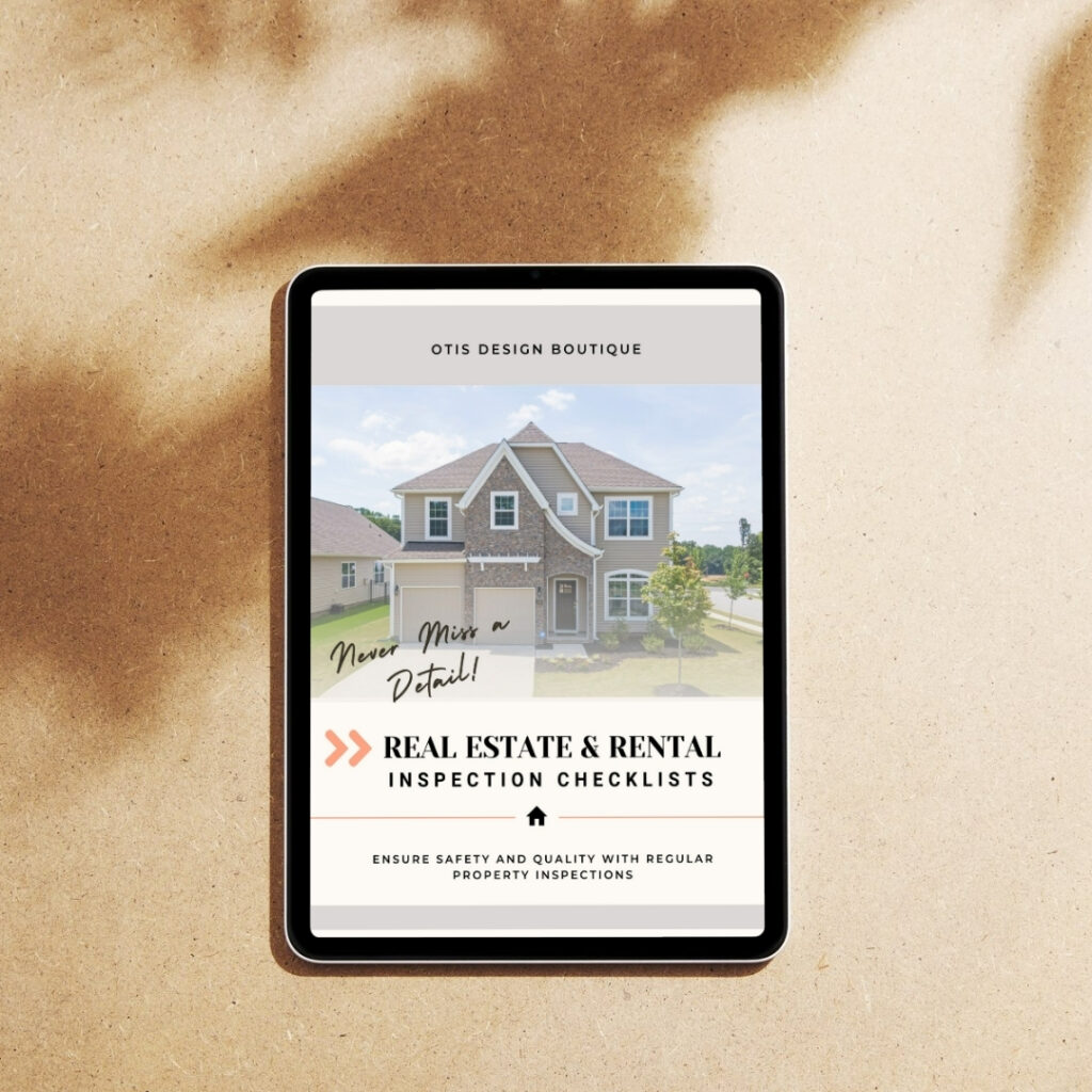 Real Estate and Short Term Vacation Rental Property Inspection Checklist Bundle