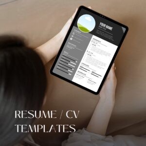 resume cv templates