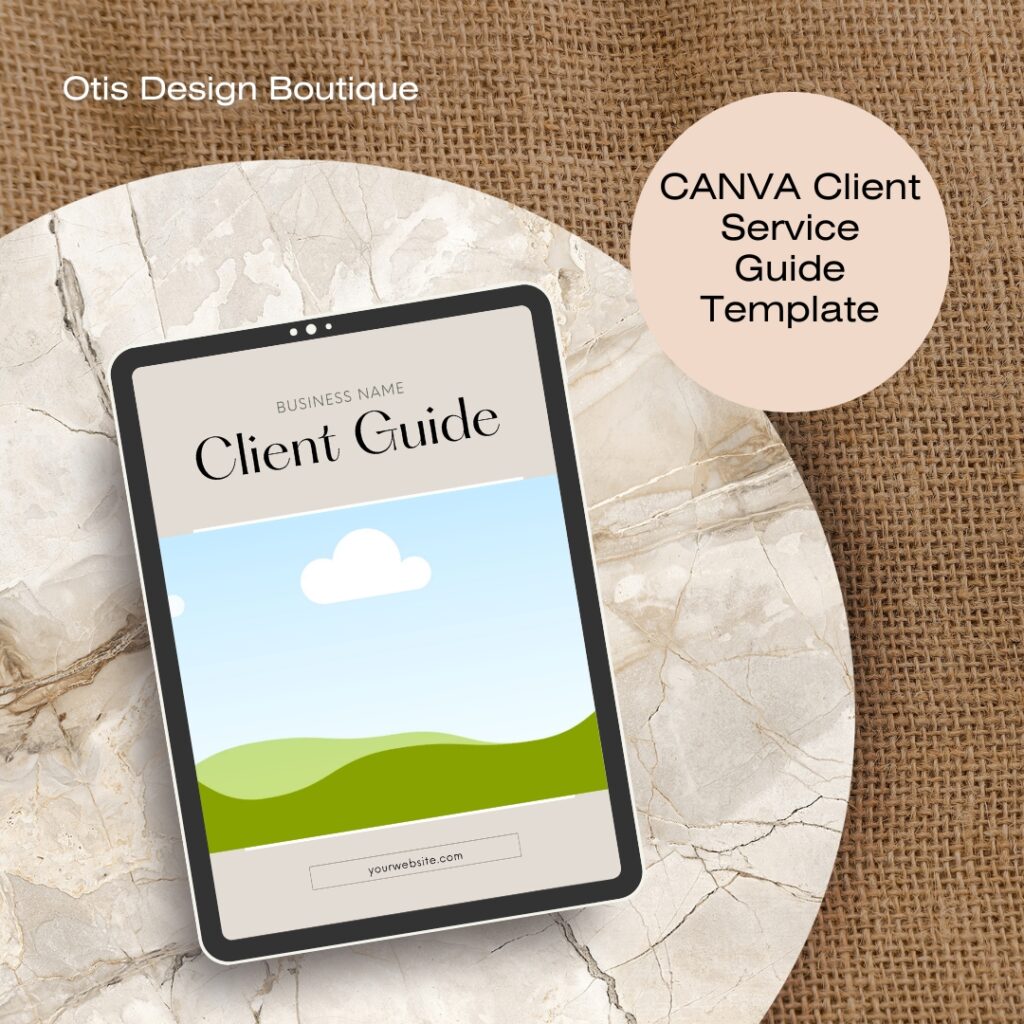 Customizable Client Service Guide Template